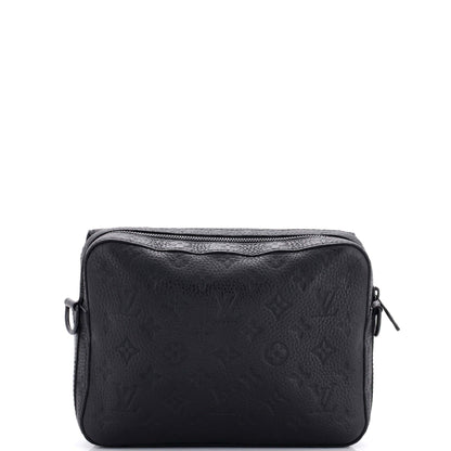 Louis Vuitton Steamer Messenger Bag Monogram Taurillon Leather