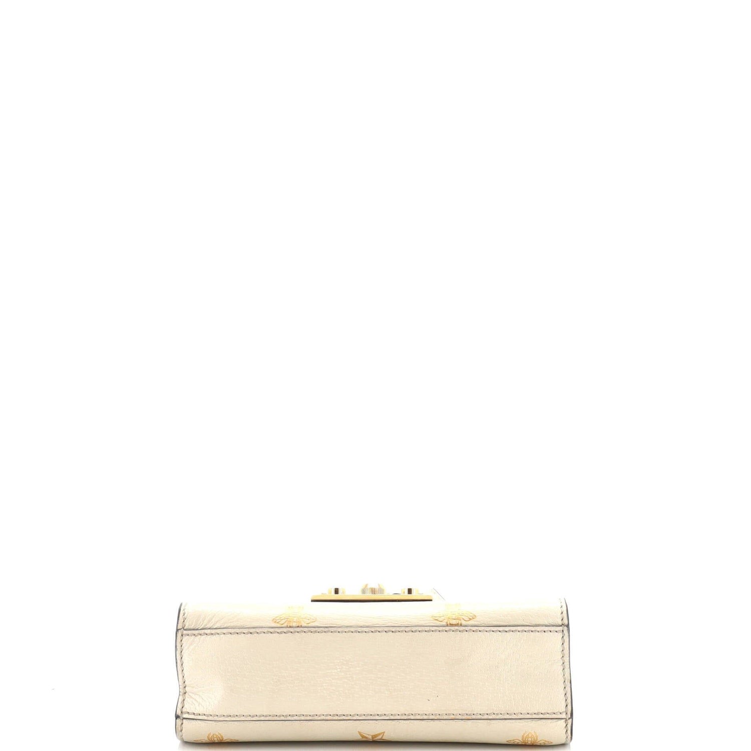 Gucci Padlock Shoulder Bag Printed Leather Small