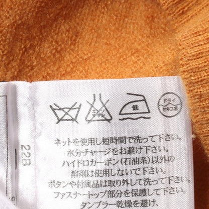 Chanel Orange With Pearl Knit Cashmere Moheya P 50015k 06342