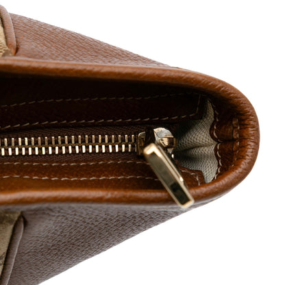 Gucci GG Canvas Bree Tote Brown