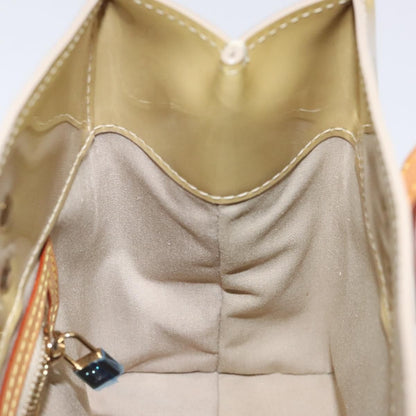 Louis Vuitton Vernis Reade Pm Hand Bag Beige M 91334 Lv Auth