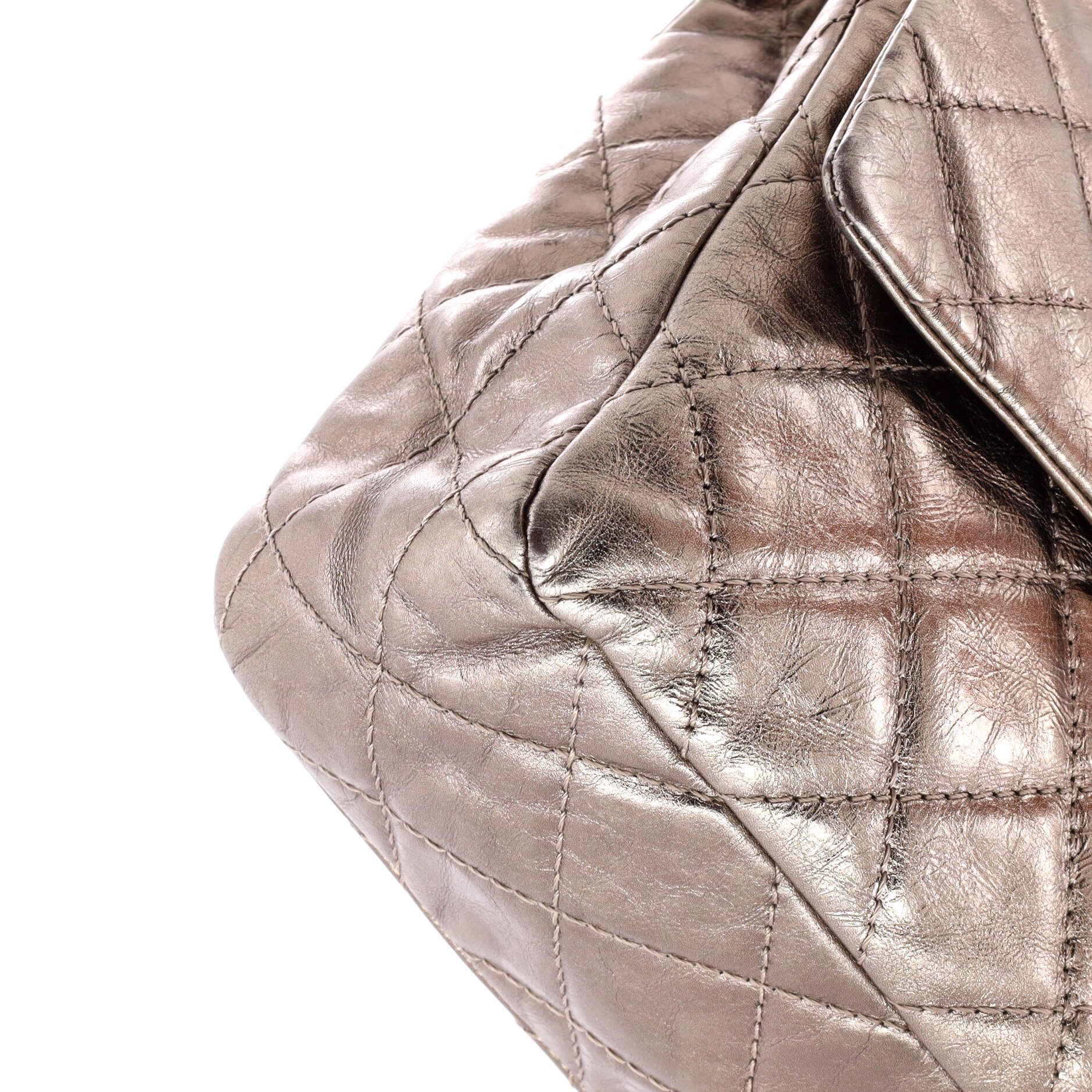 Chanel Reissue 2.55 Flap Bag Quilted Metallic Aged Calfskin 227