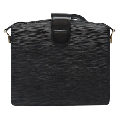 Louis Vuitton Epi Capuchin Shoulder Bag Black M 52342 Lv Auth