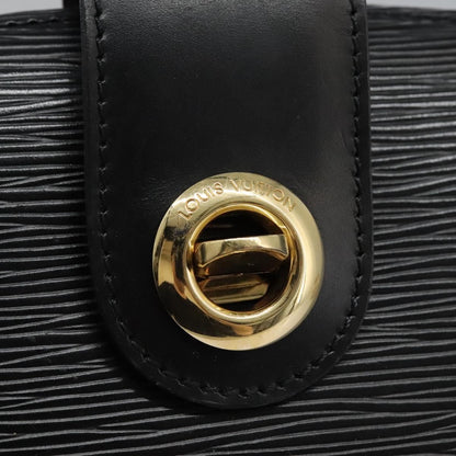 Louis Vuitton Epi Capuchin Shoulder Bag Black M 52342 Lv Auth