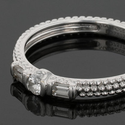 Mauboussin Amour Je tÕaime diamonds and gold ring