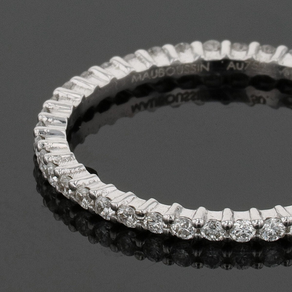 Mauboussin Capricine diamonds and gold ring