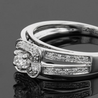 Mauboussin Chance of Love diamonds and gold ring
