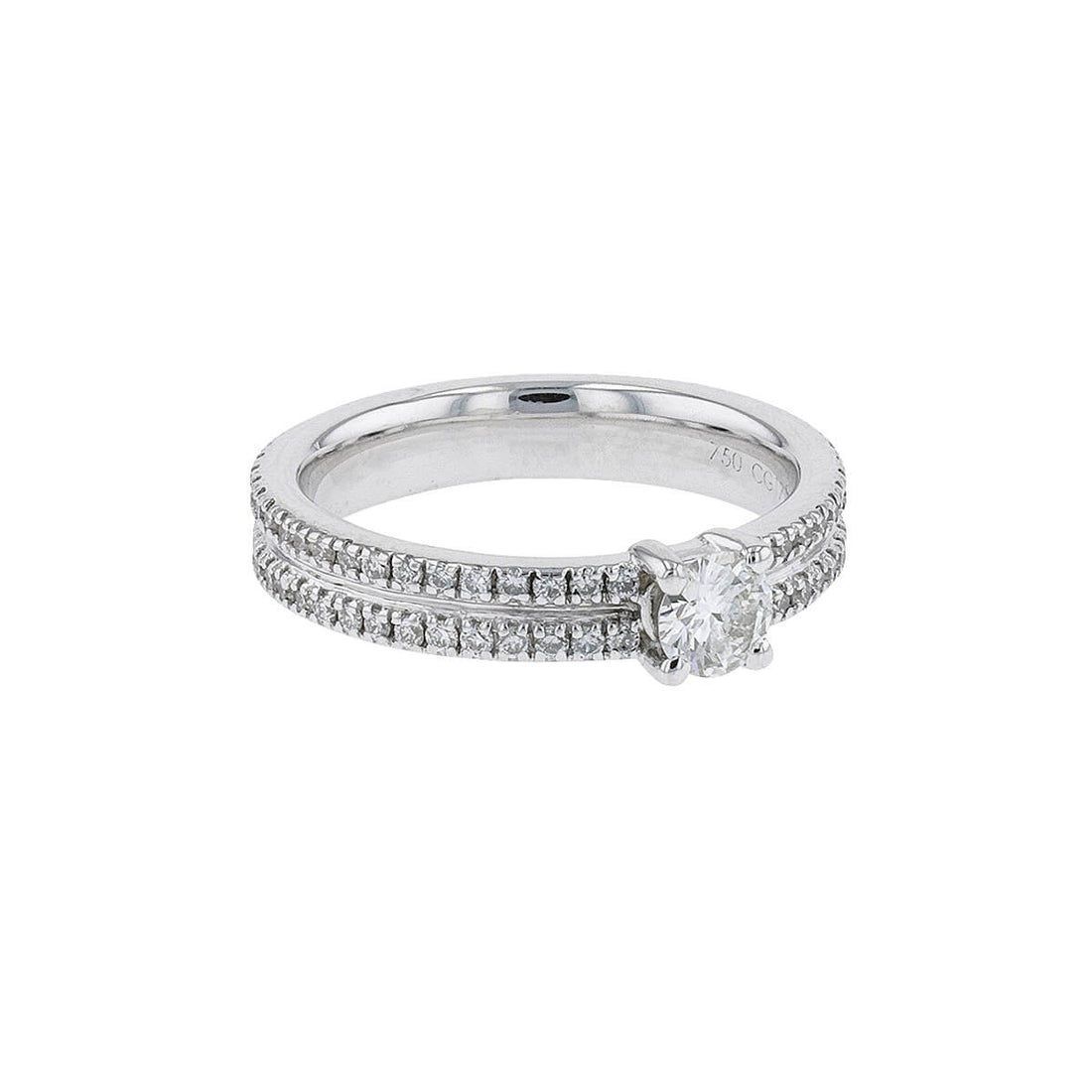 Mauboussin diamonds and gold ring