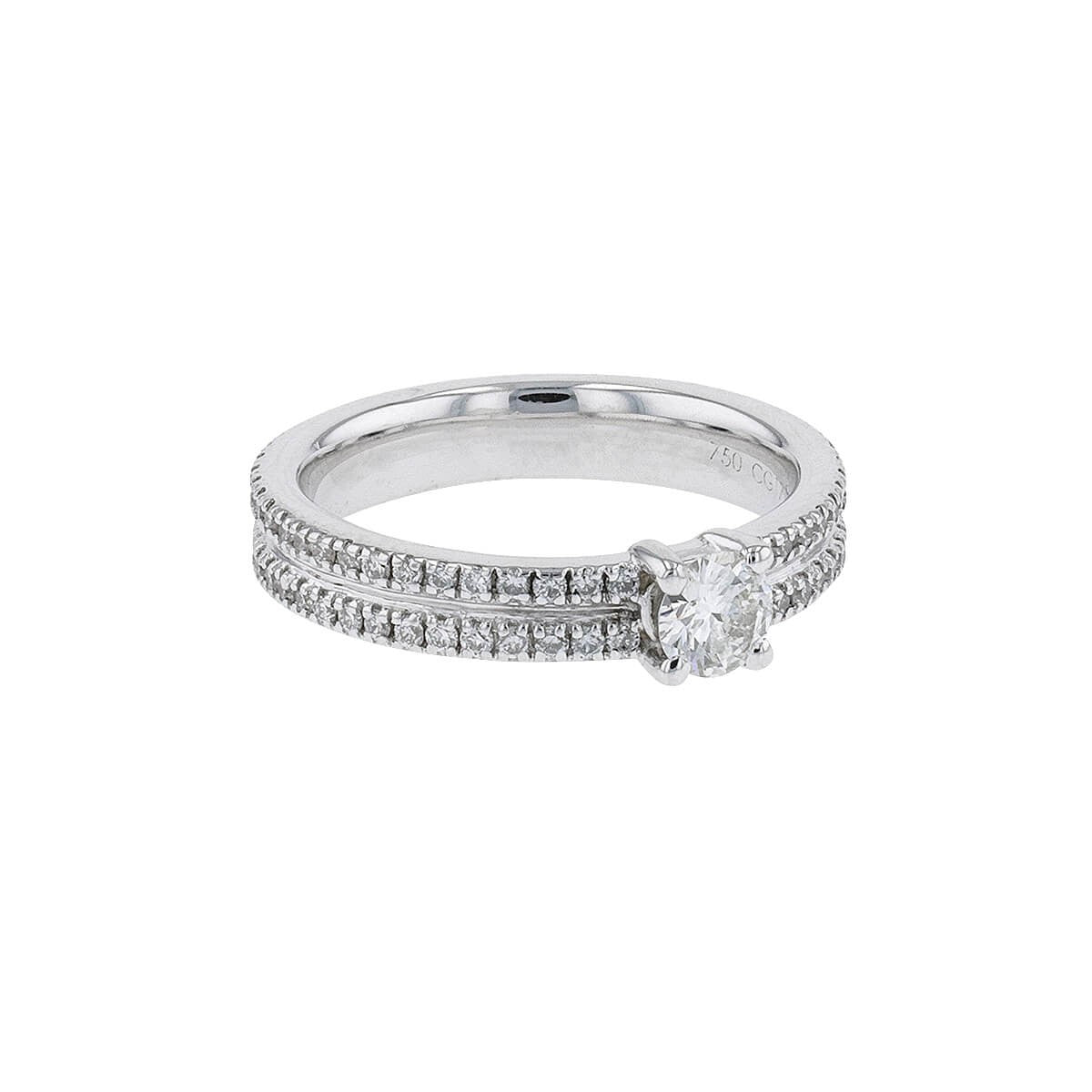 Mauboussin diamonds and gold ring