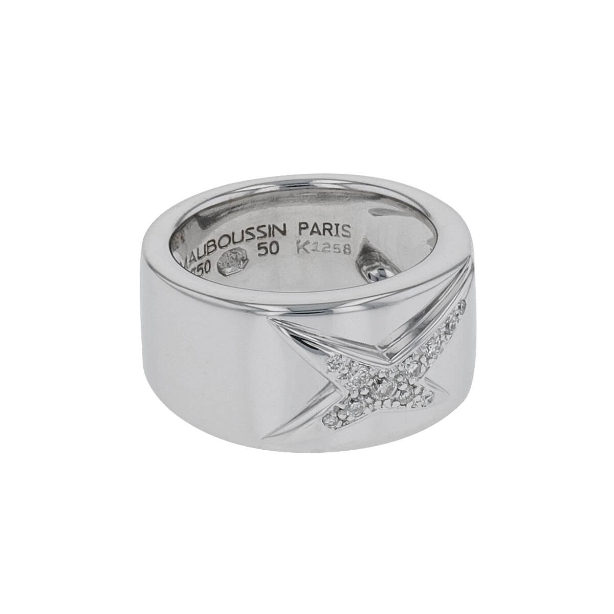 Mauboussin Etoile Divine diamonds and gold ring