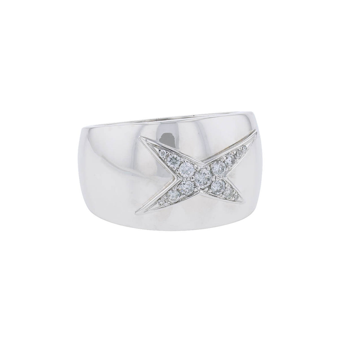 Mauboussin Etoile Divine diamonds and gold ring