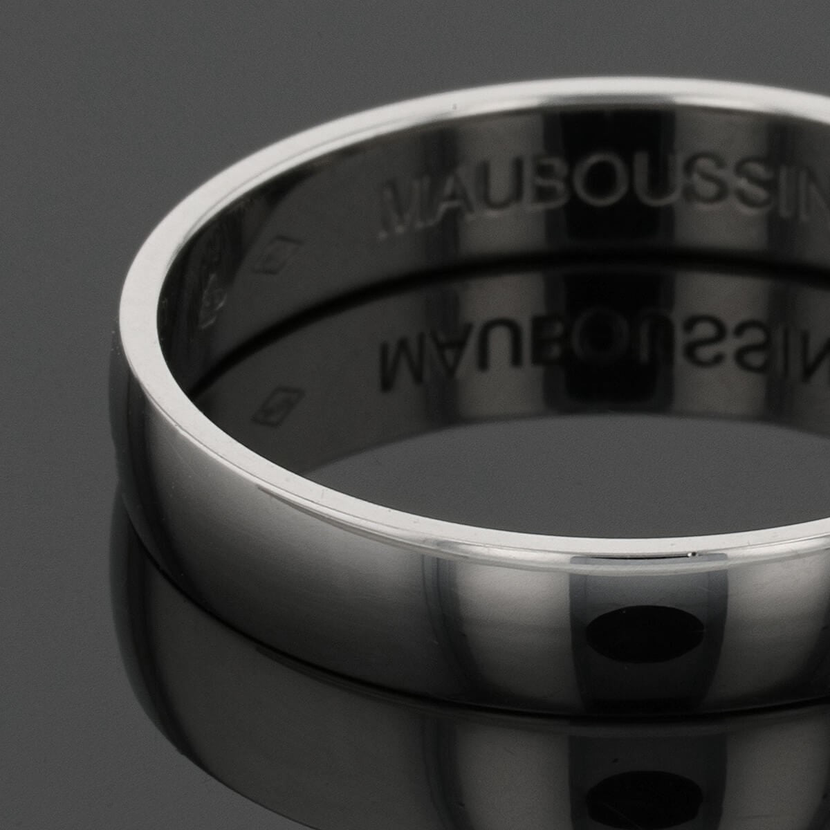 Mauboussin Fidele Mon Amour platinum ring