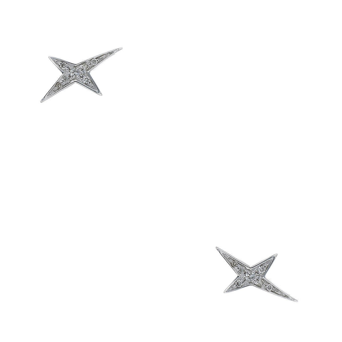 Mauboussin French Valentine diamonds and gold earrings