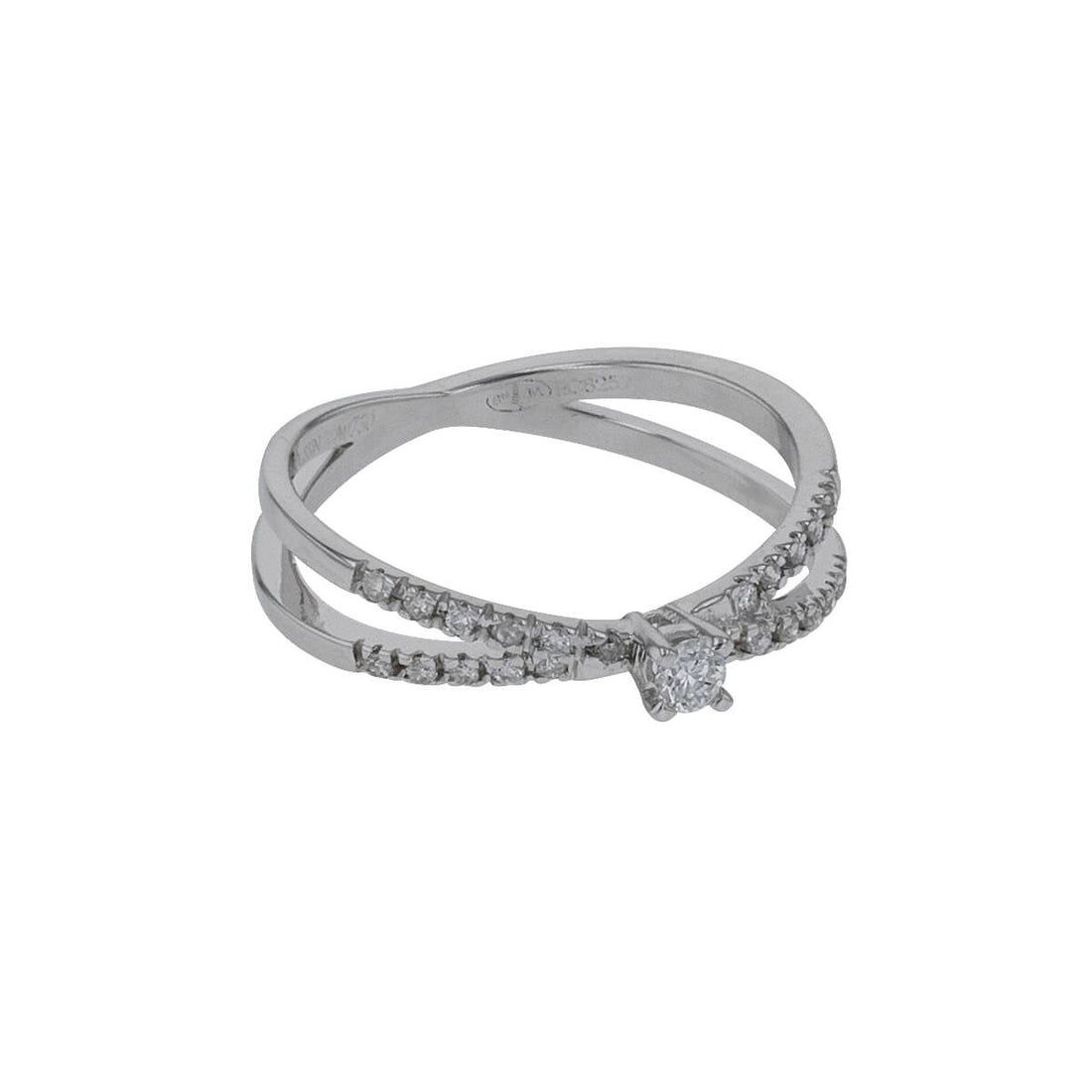 Mauboussin A la Croise des Chemins diamonds and gold ring