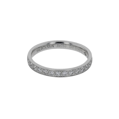 Mauboussin Lovissime diamonds and gold ring