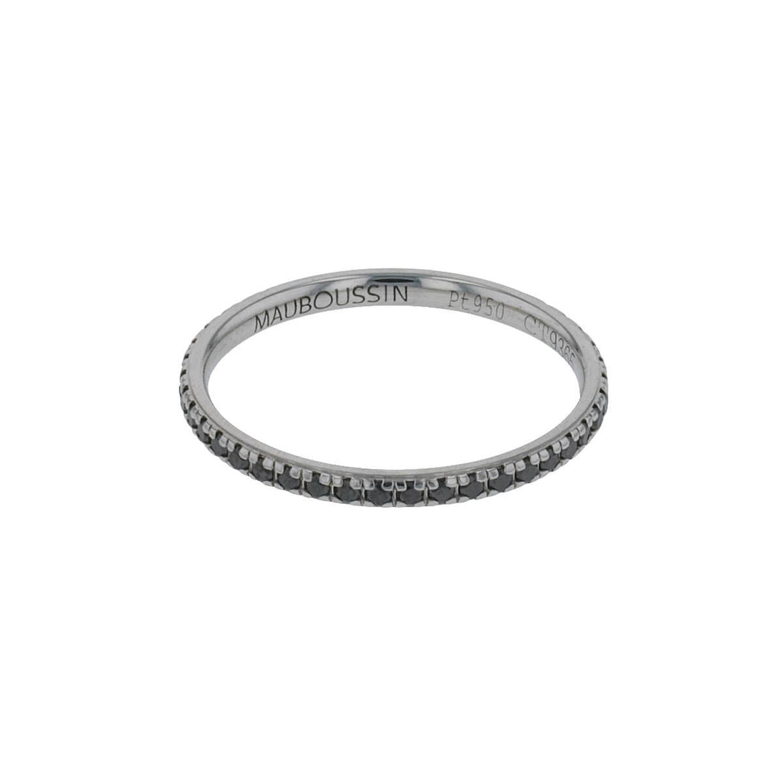 Mauboussin Parce que je lÕAime black diamonds and gold ring