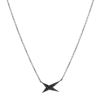Mauboussin Valentin For You black diamonds and gold necklace