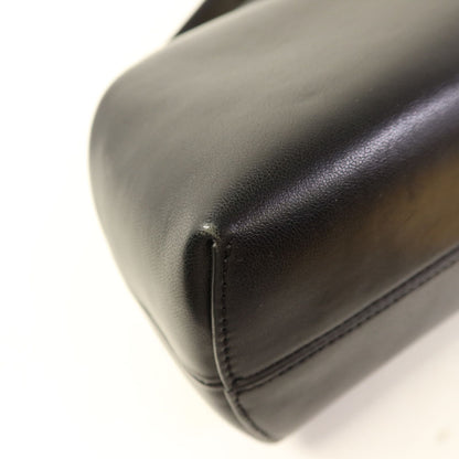 Fendi Cowhide Leather First Medium Golden Shoulder Bag Black Calfskin (cowhide) 8bp 127