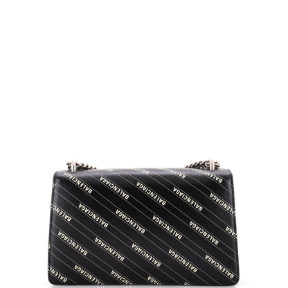 Gucci X Balenciaga The Hacker Project Dionysus Bag Logo Printed Leather Small