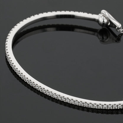 Messika diamonds and gold bracelet