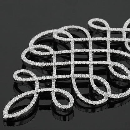 Messika Eden diamonds and gold long necklace