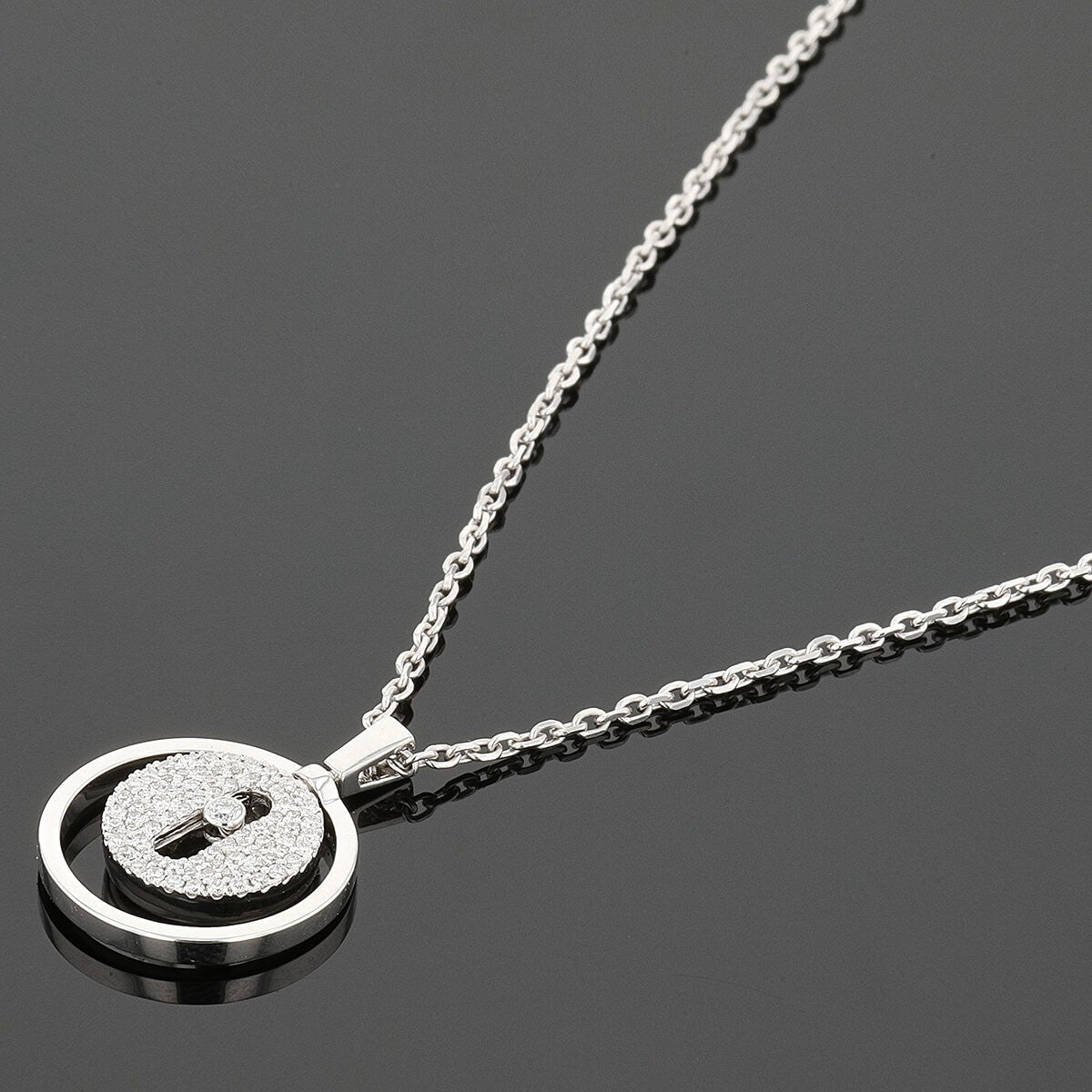 Messika Lucky Move diamonds and gold necklace