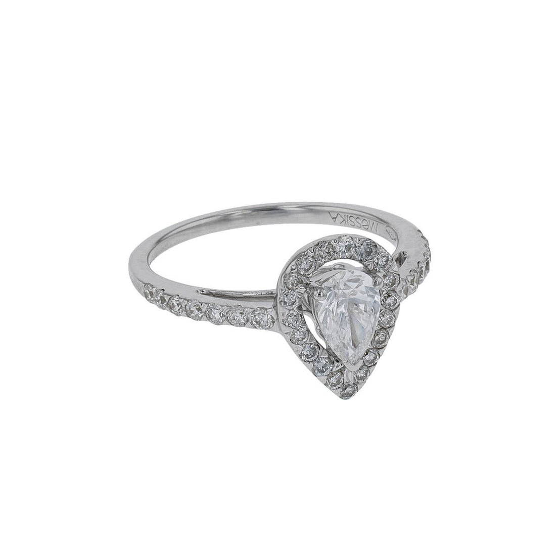 Messika M-Love diamonds and gold ring