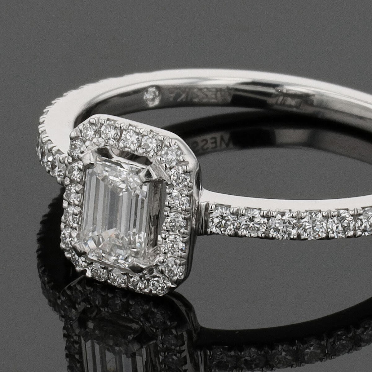 Messika M-Love diamonds and gold ring