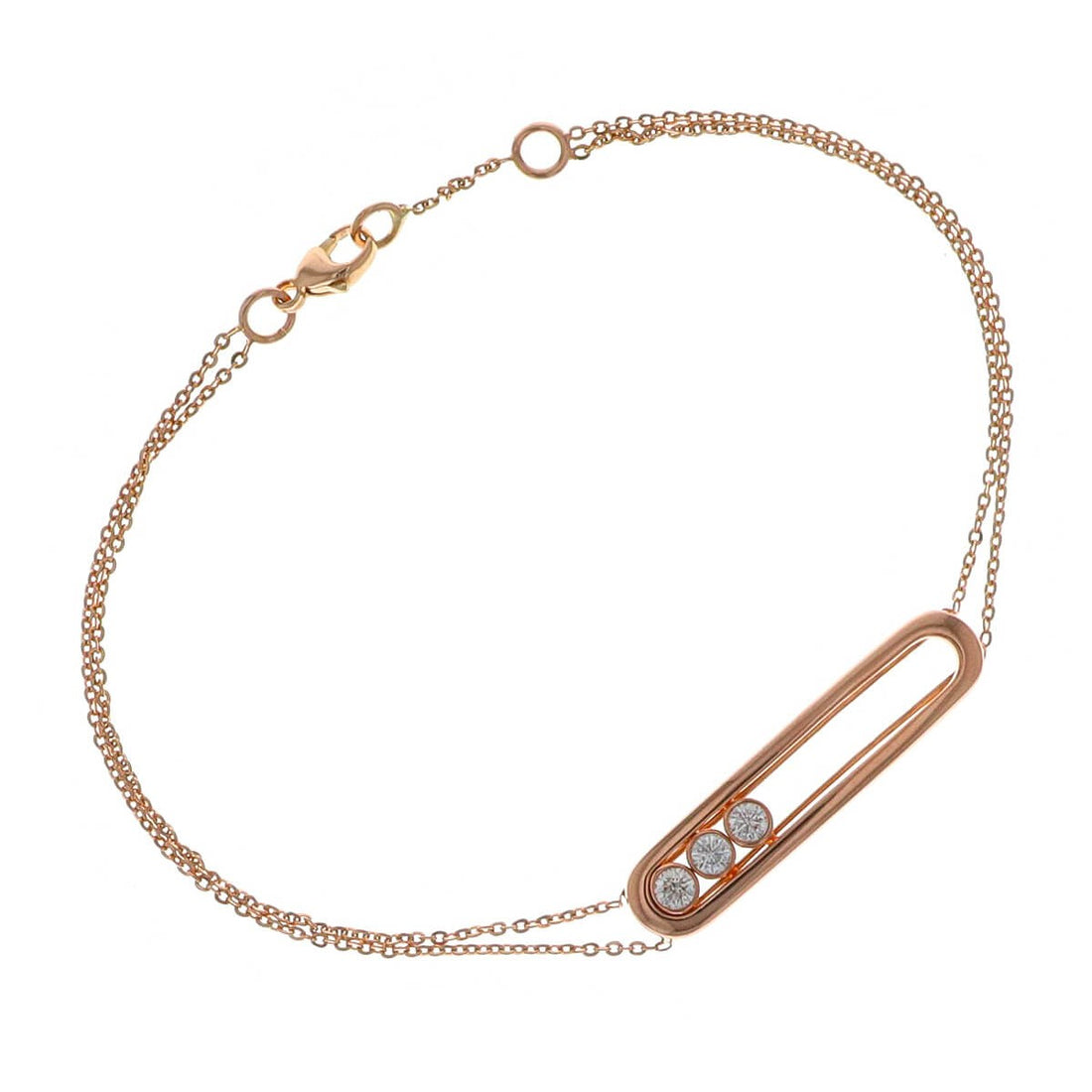 Messika Move diamonds and gold bracelet