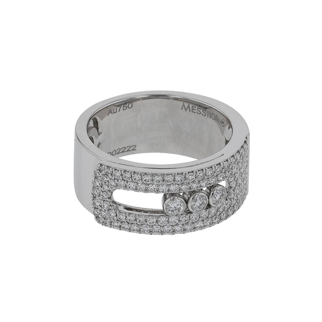 Messika Move diamonds and gold ring
