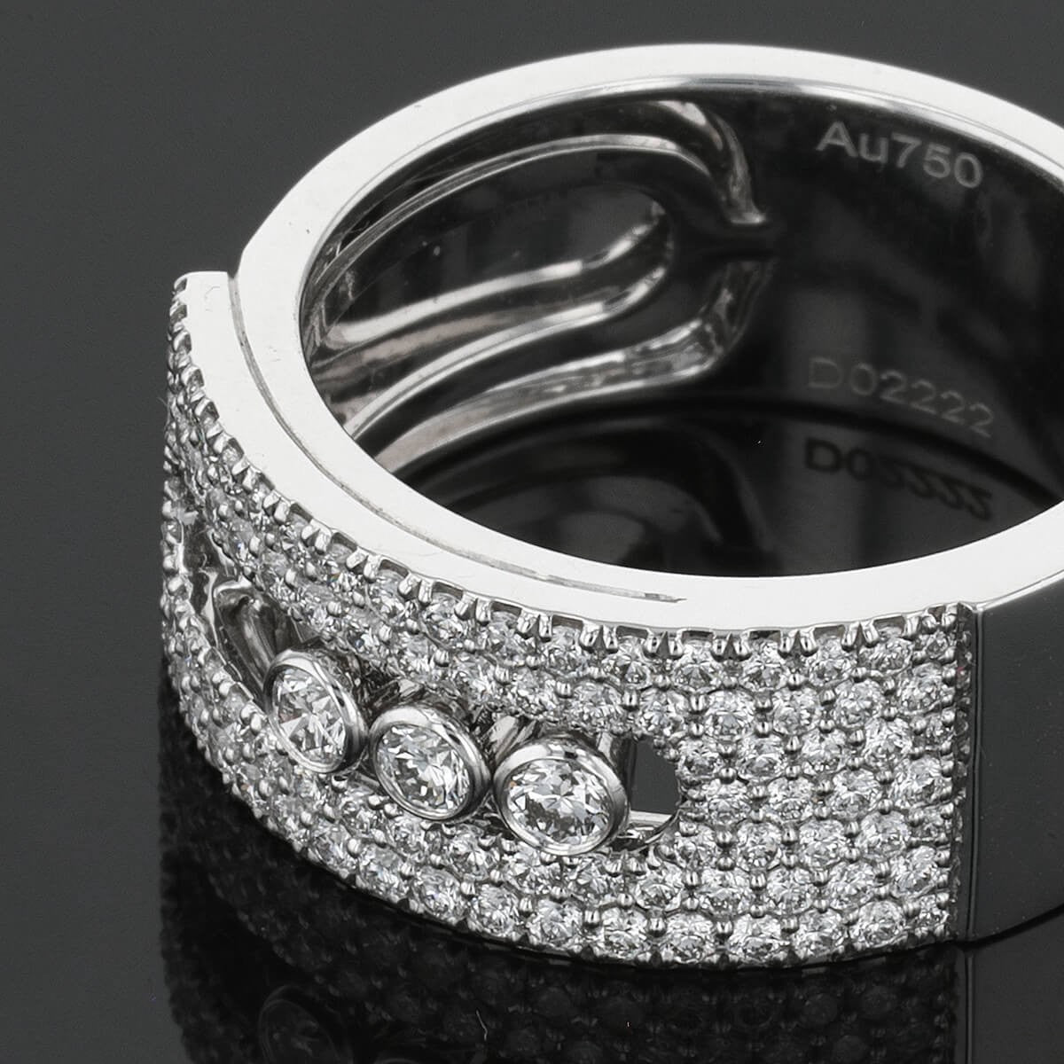 Messika Move diamonds and gold ring