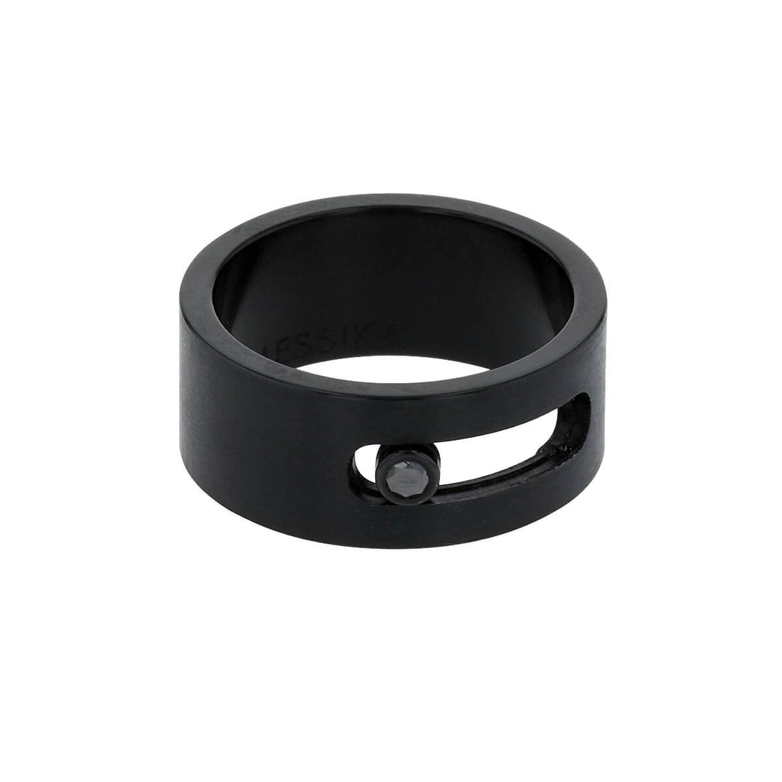 Messika Move titanium and diamond ring