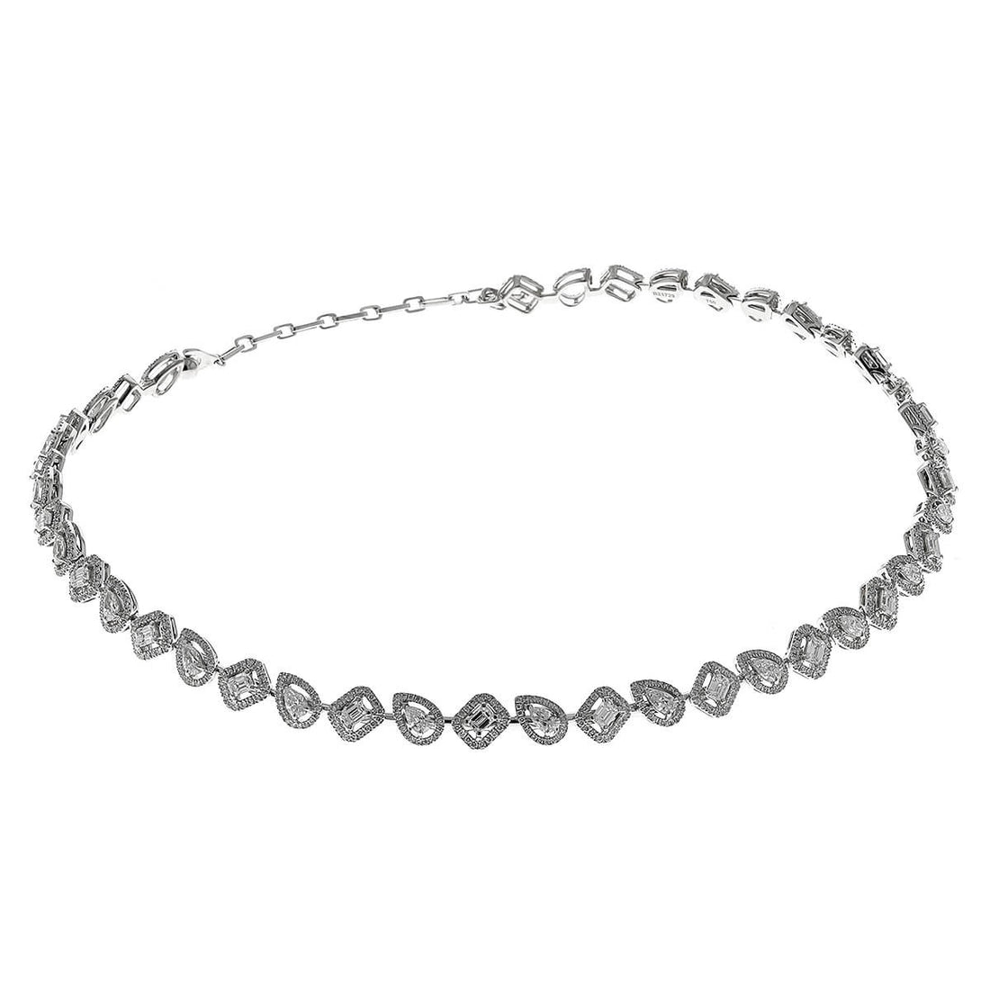Messika My Twin diamonds and gold necklace