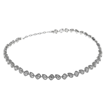 Messika My Twin diamonds and gold necklace