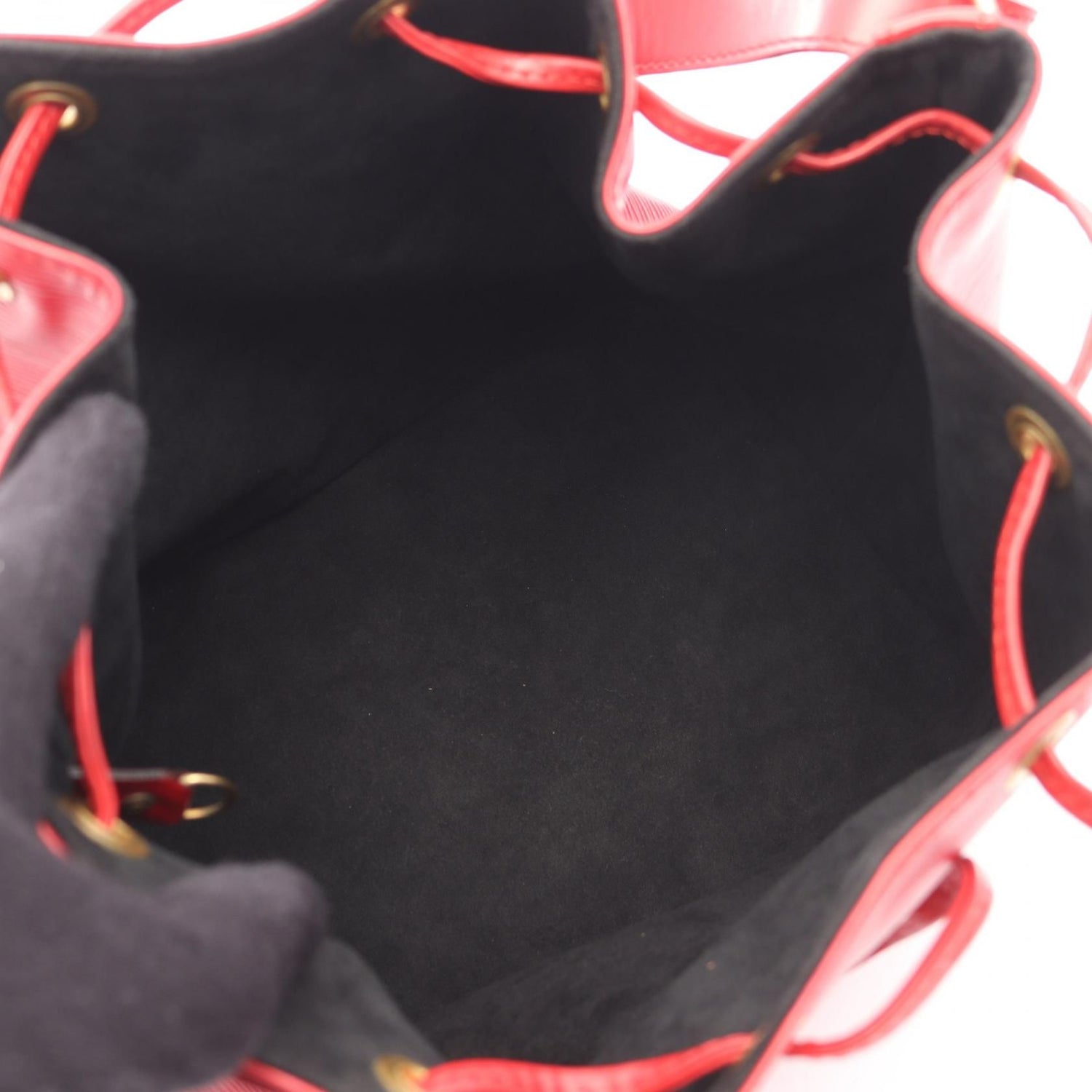 Louis Vuitton Petit Noe Castilian Red Red Shoulder Bag M 44107