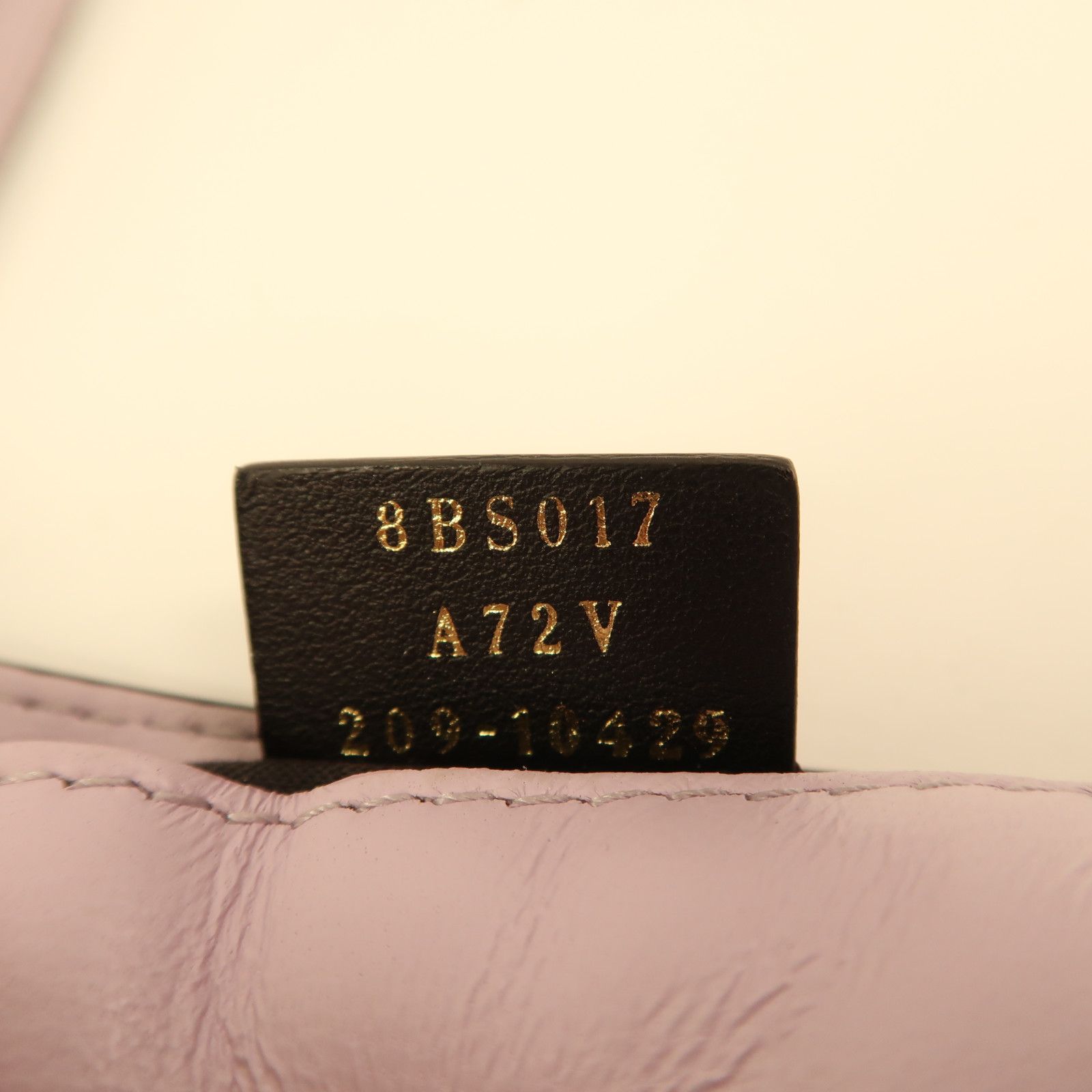 Fendi Sheepskin Leather Baguette Mini Golden Hand-turned Shoulder And Back Bag Purple 2way Shoulder Bag Purple Black La