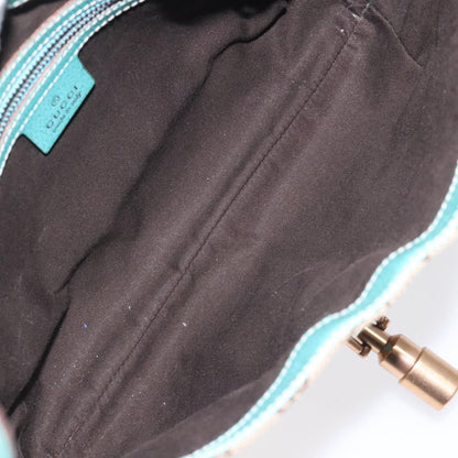 Gucci Jackie Gg Canvas Shoulder Bag Beige 120888 Auth