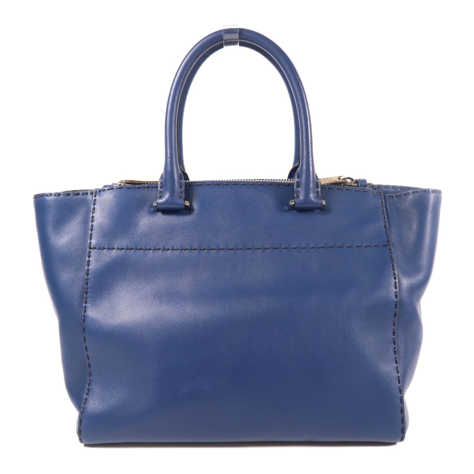 Prada Cowhide Leather 2Way Shoulder Bag 2way Shoulder Bag Blue Calfskin (cowhide) Bn 2857