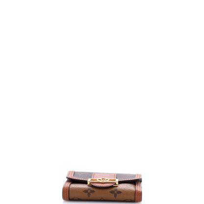 Louis Vuitton Dauphine Wallet Reverse Monogram Canvas Compact