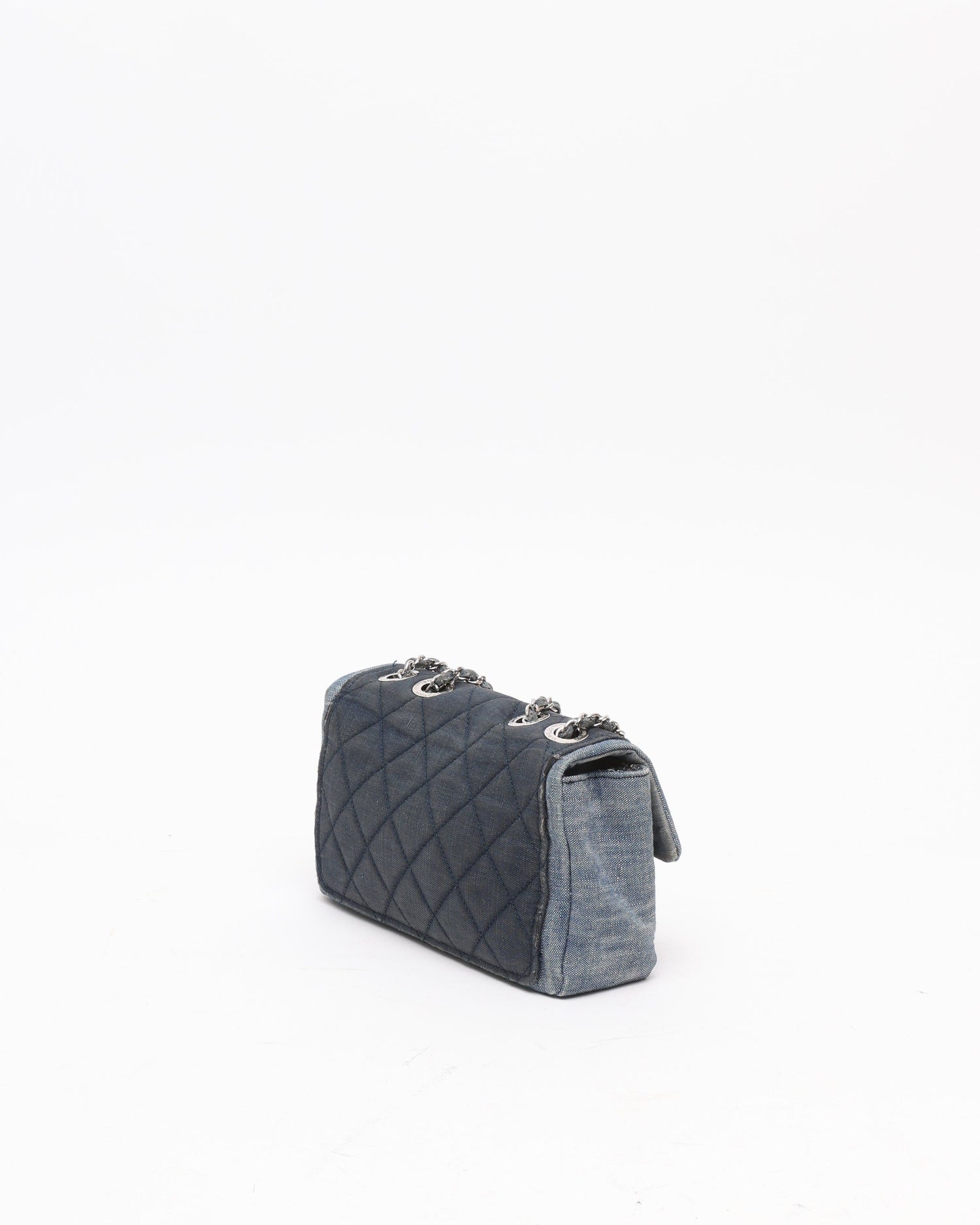 Chanel Small Classic Denim Medallion Flap Bag