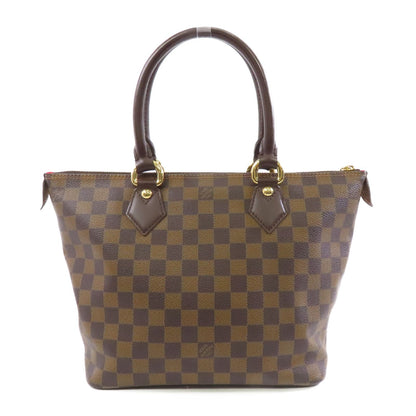 Louis Vuitton Damier Saleya Pm Gold Handbag Red Brown Handbag N 51183