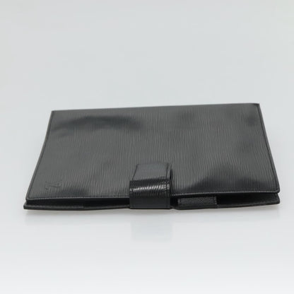 Louis Vuitton Epi Agenda Gm Day Planner Cover Black R 20212 Lv Auth