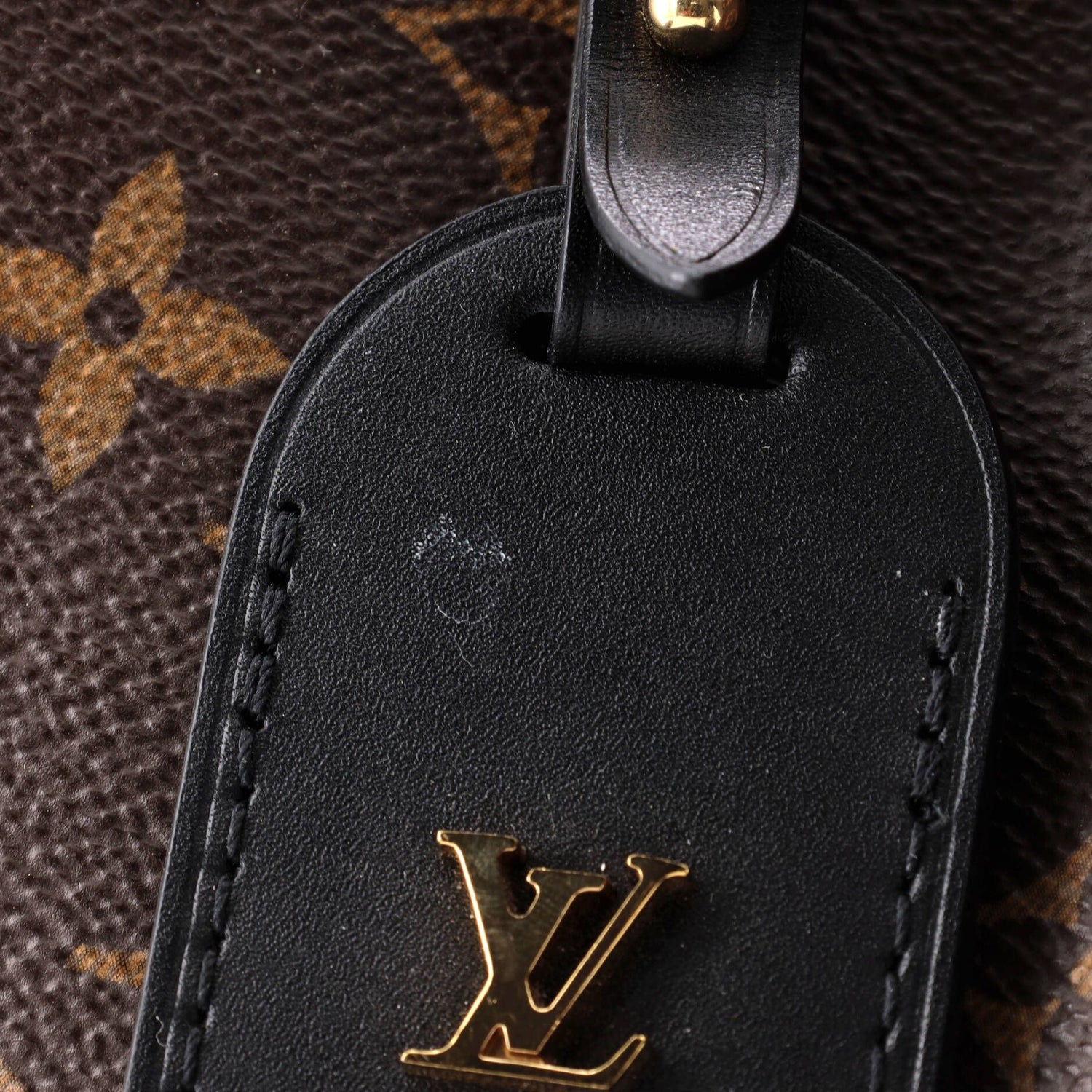 Louis Vuitton Petite Malle Souple Handbag Monogram Canvas
