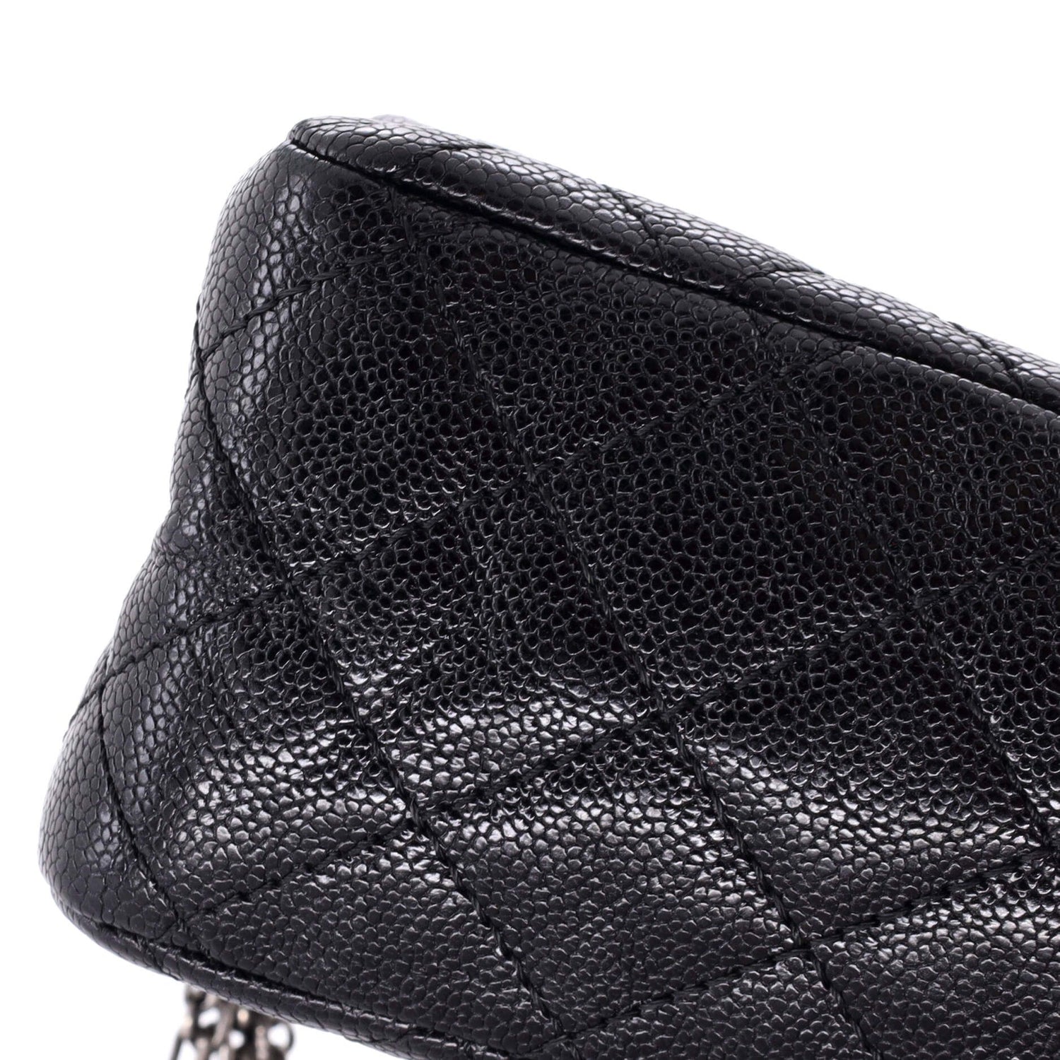 Chanel Reissue 2.55 Flap Bag Quilted Caviar 226