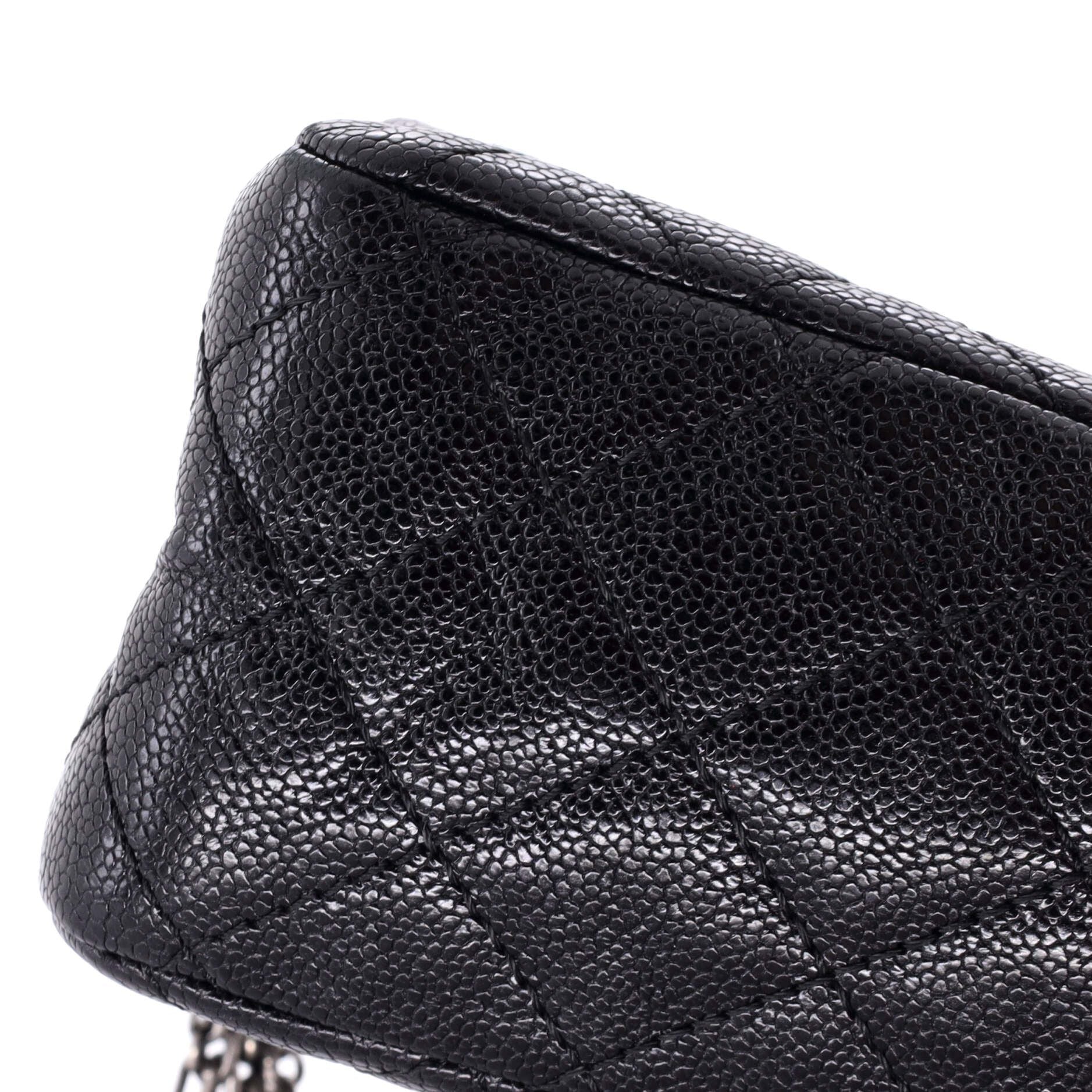 Chanel Reissue 2.55 Flap Bag Quilted Caviar 226