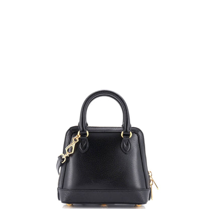 Gucci X Adidas Horsebit 1955 Top Handle Bag Leather With Applique Mini