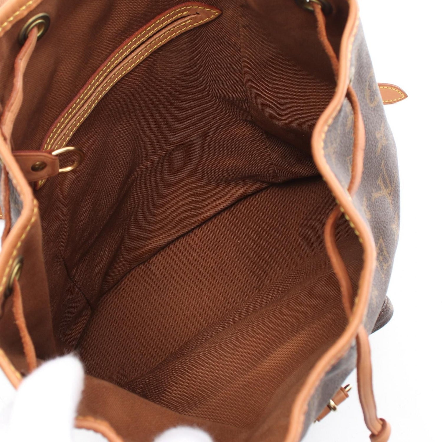 Louis Vuitton Montsouris Mm Backpack Bag M 51136 Monogram Canvas Lv