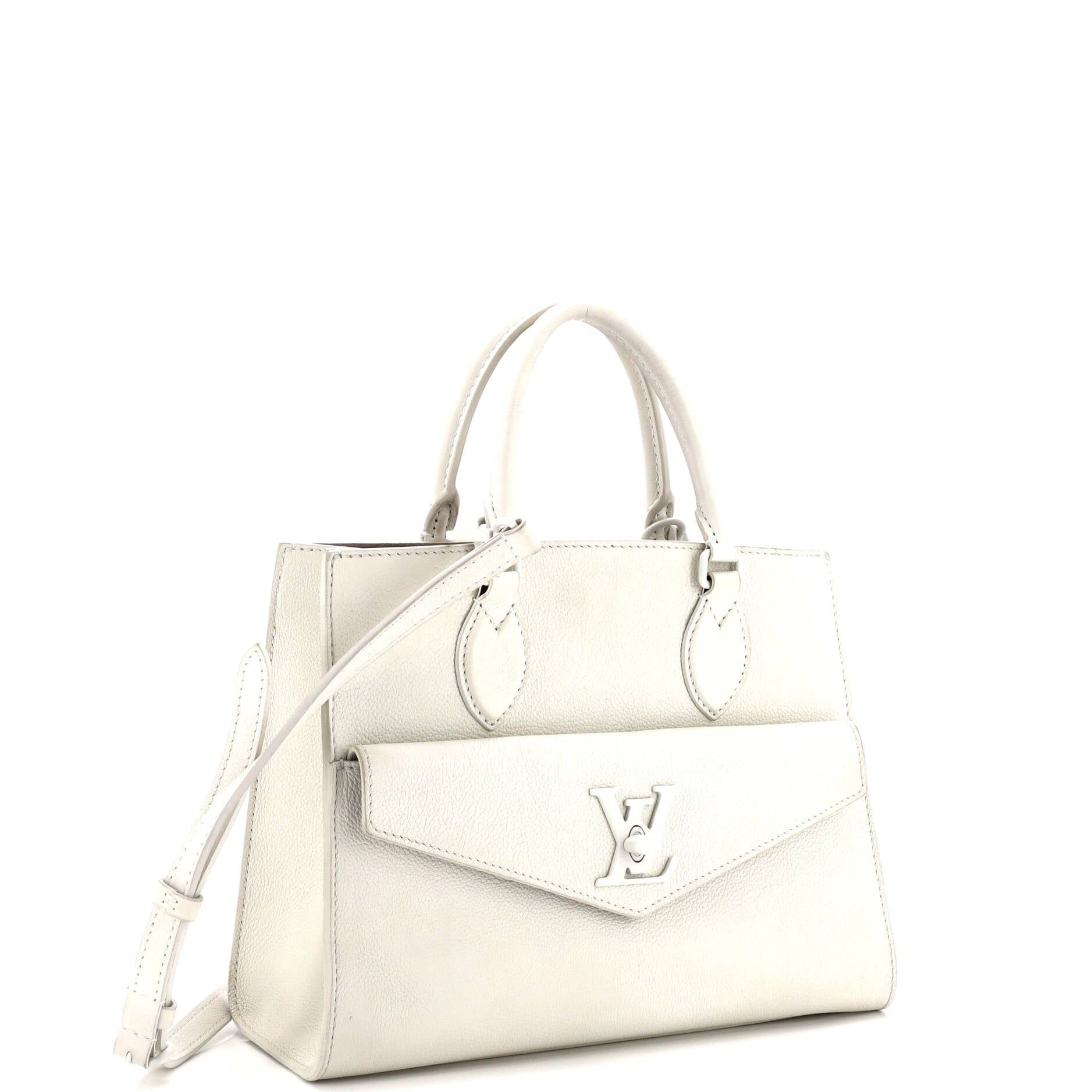 Louis Vuitton Lockme Monochrome Tote Leather Pm