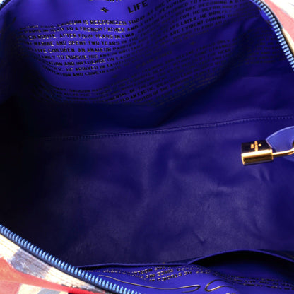 Louis Vuitton Keepall Bandouliere Bag Limited Edition Jeff Koons Gauguin Print Canvas 50