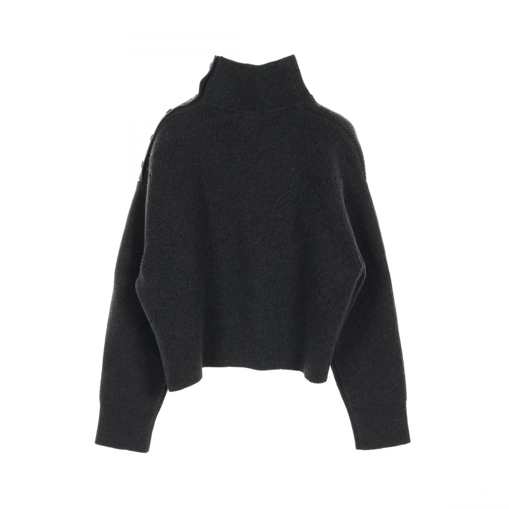 Bottega Veneta Knit Sweater 704858 Cashmere Gray L